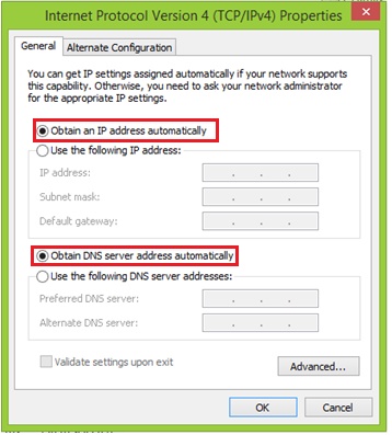 Get IP address from DHCL server