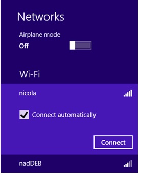 connect to wireless network again