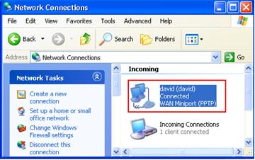 Connected VPN Client Icon