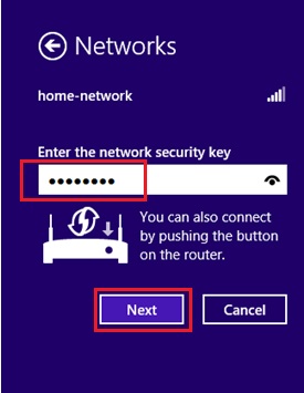 key in security key or wireless encryption key
