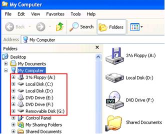 Local Computer Drives