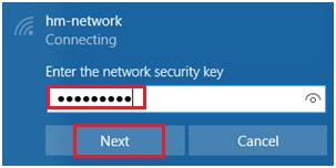 Network security key