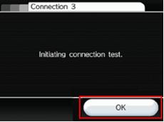 Wii Initiating Connection Test
