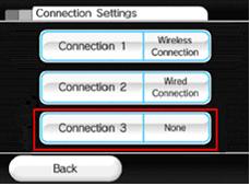 Wii Wireless Internet Settings