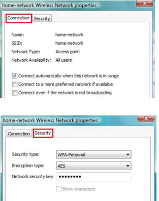 Detailed Wireless Network Setting