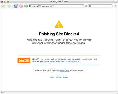 Phishing Site Blocked
