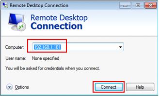 remote desktop client - Windows 7