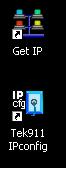 tek911 IpConfig Get IP