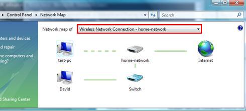 Wireless Network Connection Network Map